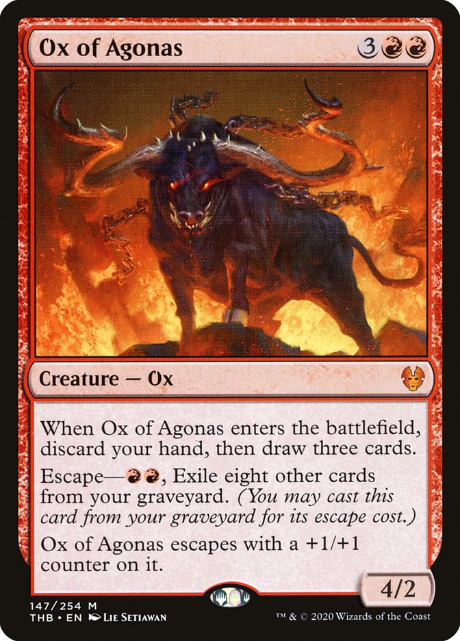 Ox of Agonas [Theros Beyond Death] | The CG Realm