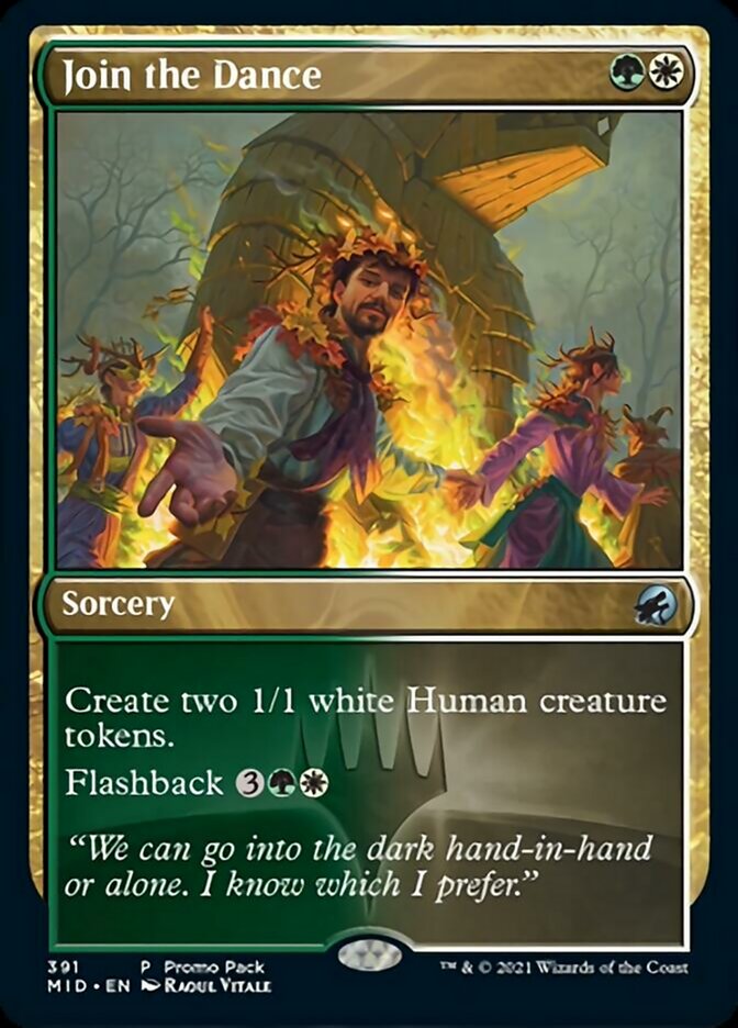 Join the Dance (Promo Pack) [Innistrad: Midnight Hunt Promos] | The CG Realm