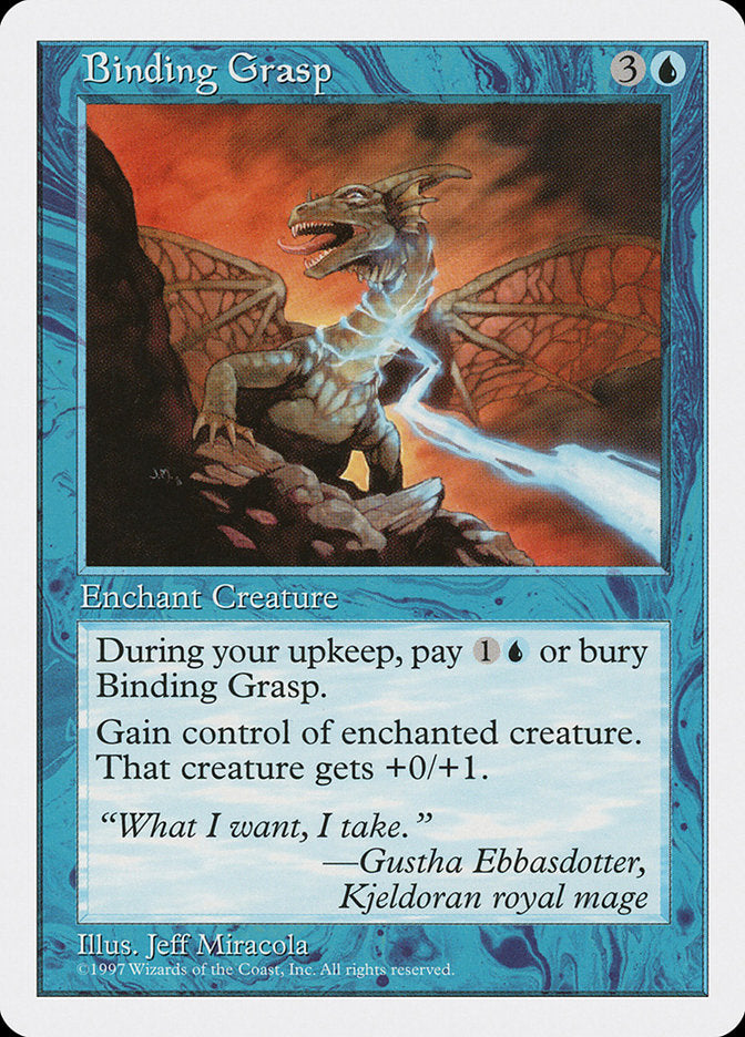 Binding Grasp [Fifth Edition] | The CG Realm