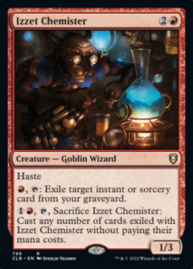 Izzet Chemister [Commander Legends: Battle for Baldur's Gate] | The CG Realm