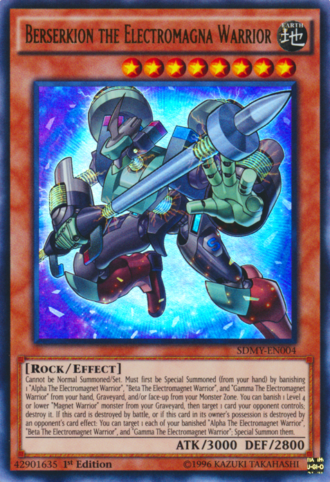 Berserkion the Electromagna Warrior [SDMY-EN004] Ultra Rare | The CG Realm