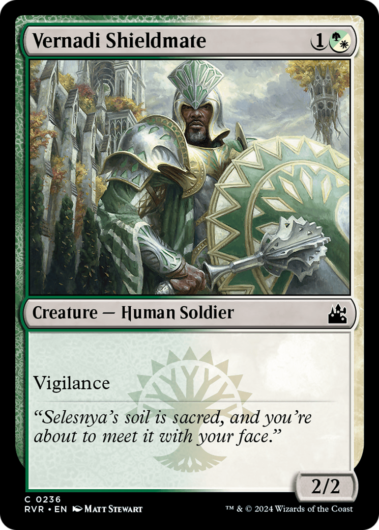 Vernadi Shieldmate [Ravnica Remastered] | The CG Realm