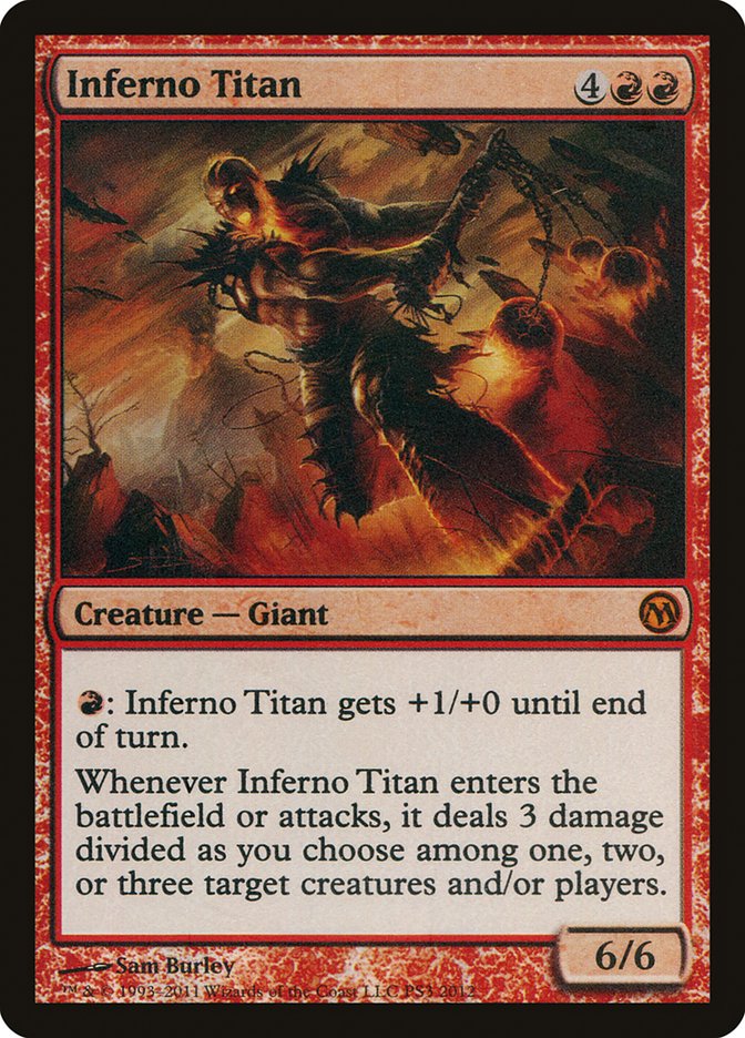 Inferno Titan (Duels of the Planeswalkers Promos) [Duels of the Planeswalkers Promos 2011] | The CG Realm