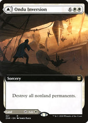 Ondu Inversion // Ondu Skyruins (Extended Art) [Zendikar Rising] | The CG Realm