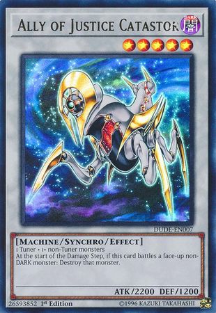 Ally of Justice Catastor [DUDE-EN007] Ultra Rare | The CG Realm