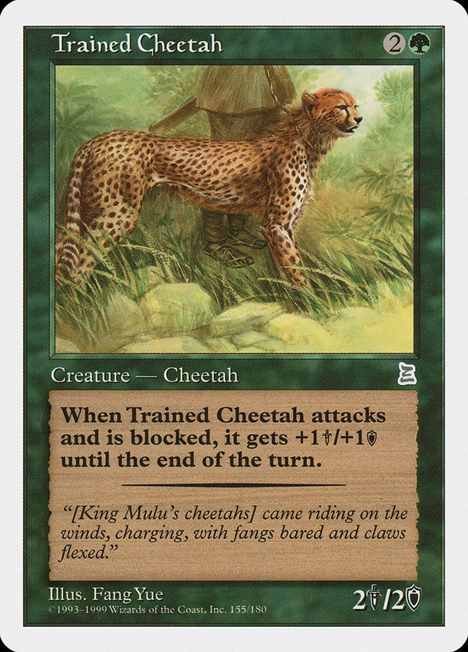 Trained Cheetah [Portal Three Kingdoms] | The CG Realm