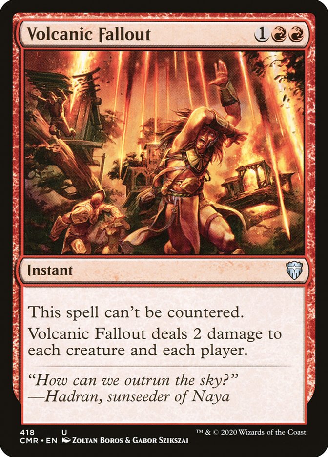 Volcanic Fallout [Commander Legends] | The CG Realm