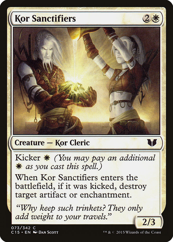 Kor Sanctifiers [Commander 2015] | The CG Realm