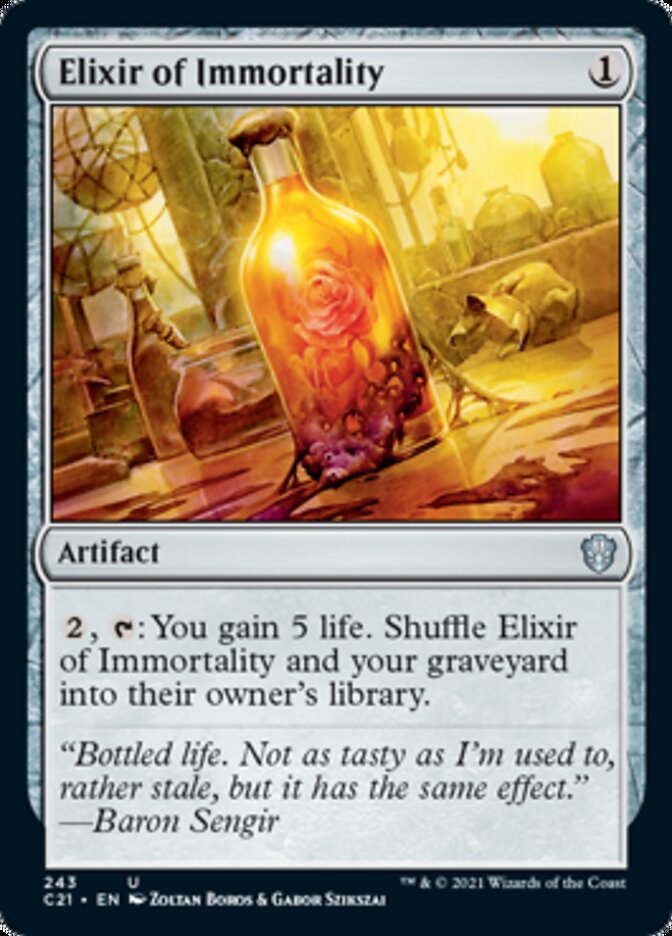 Elixir of Immortality [Commander 2021] | The CG Realm