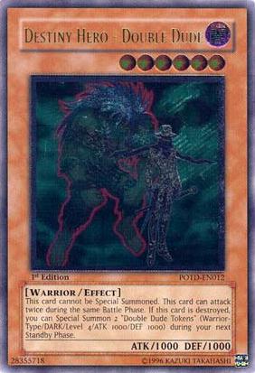 Destiny Hero - Double Dude [POTD-EN012] Ultimate Rare | The CG Realm