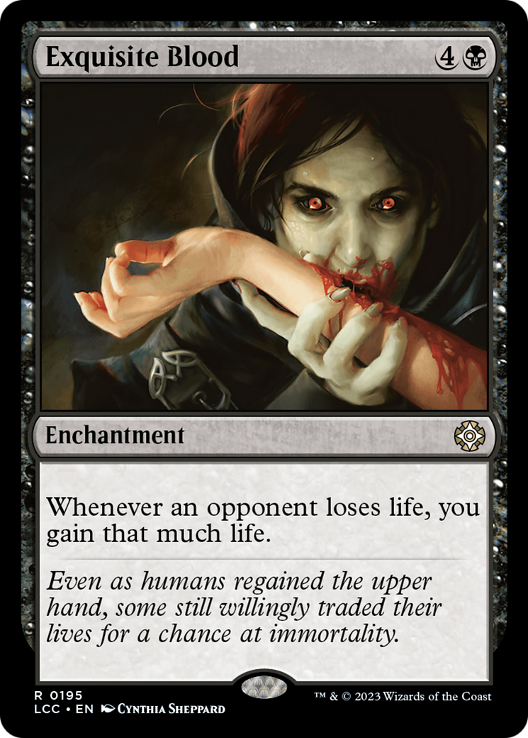 Exquisite Blood [The Lost Caverns of Ixalan Commander] | The CG Realm