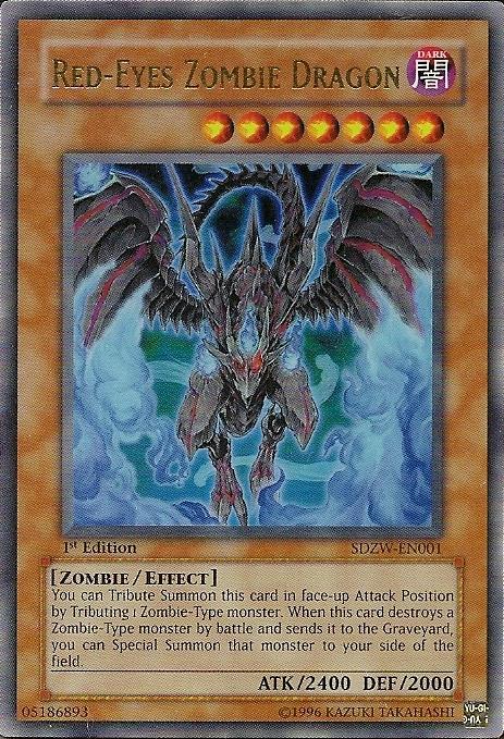 Red-Eyes Zombie Dragon [SDZW-EN001] Ultra Rare | The CG Realm