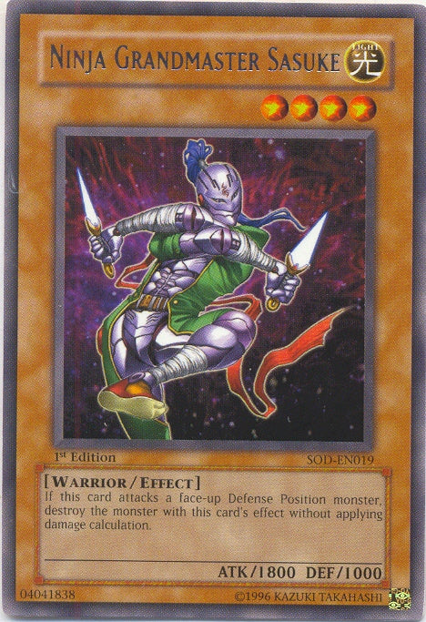 Ninja Grandmaster Sasuke [SOD-EN019] Rare | The CG Realm