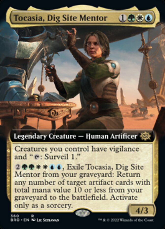Tocasia, Dig Site Mentor (Extended Art) [The Brothers' War] | The CG Realm