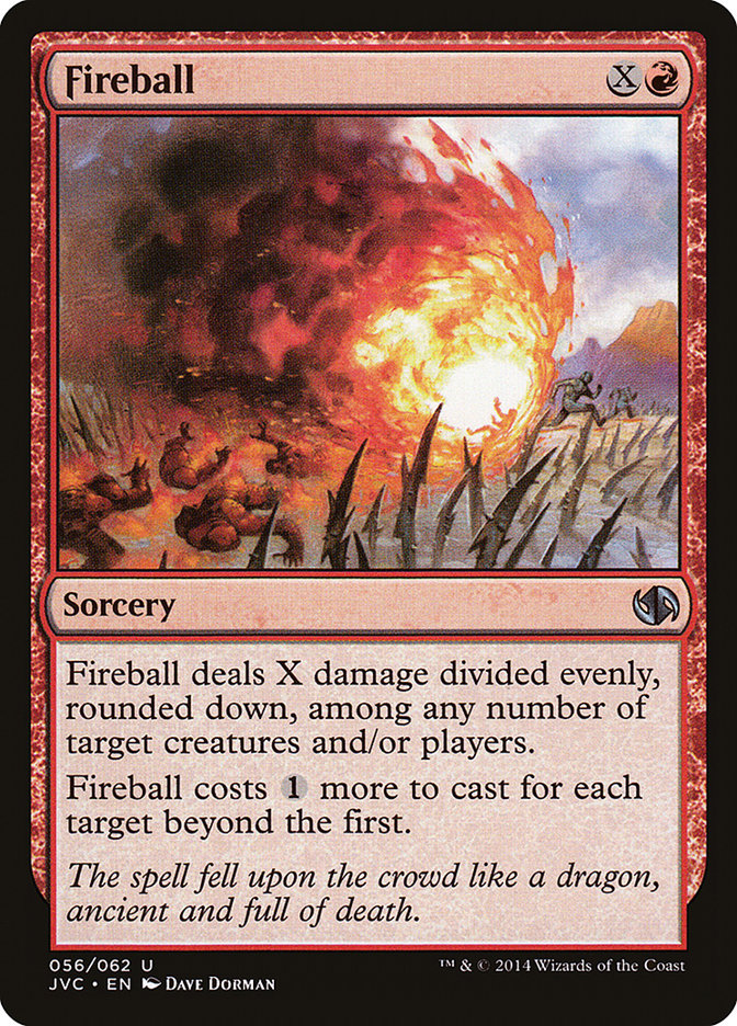 Fireball [Duel Decks Anthology] | The CG Realm