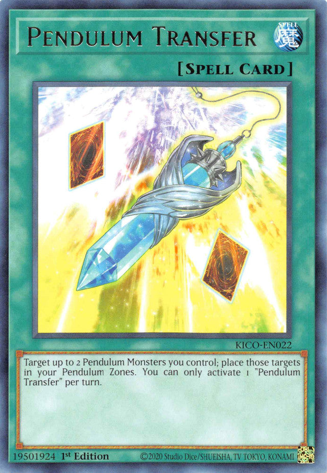 Pendulum Transfer (Rare) [KICO-EN022] Rare | The CG Realm