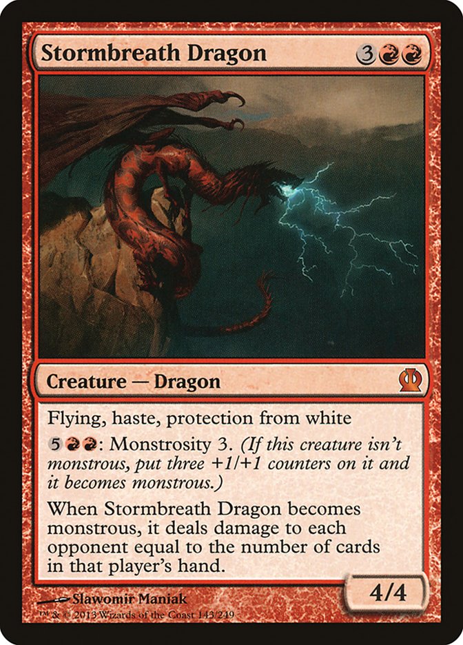 Stormbreath Dragon [Theros] | The CG Realm