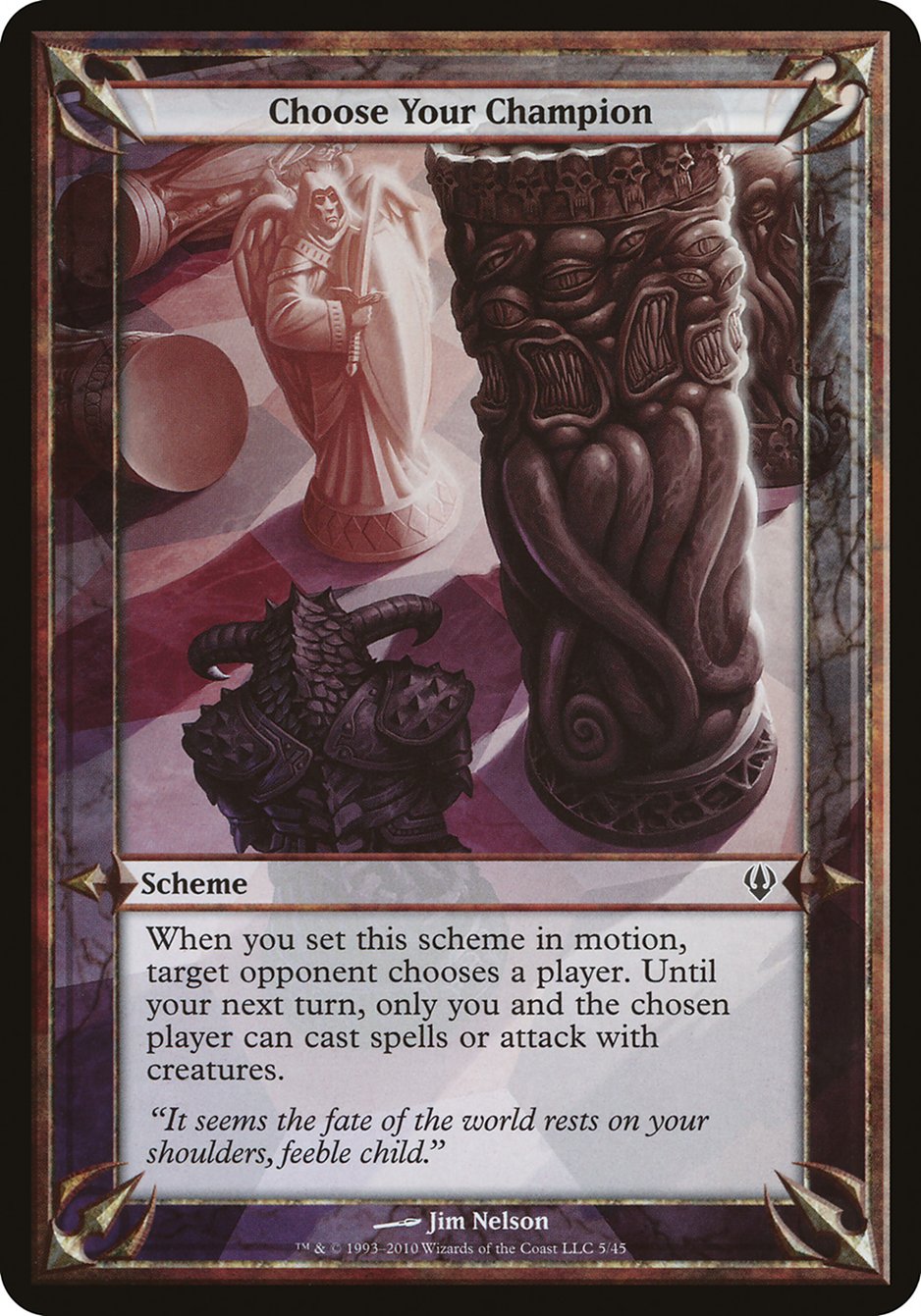 Choose Your Champion (Schemes) [Archenemy Schemes] | The CG Realm
