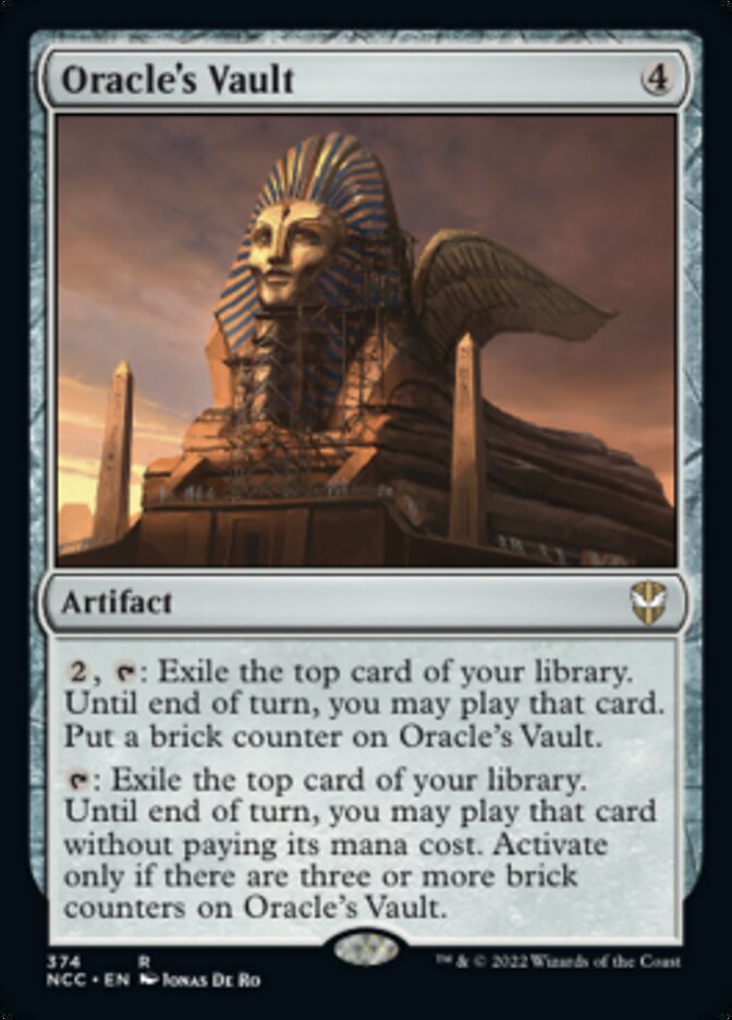 Oracle's Vault [Streets of New Capenna Commander] | The CG Realm