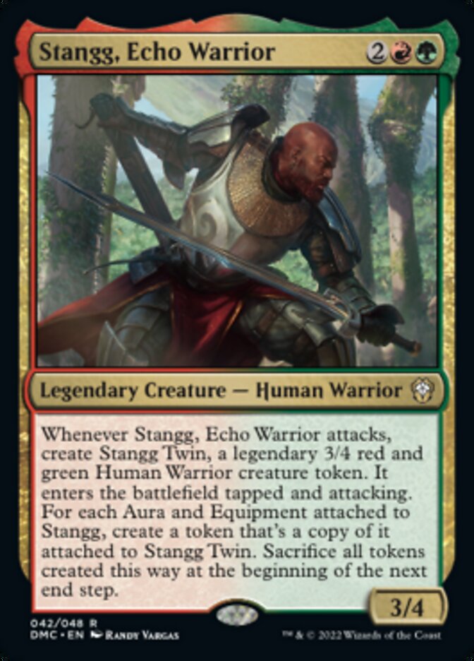 Stangg, Echo Warrior [Dominaria United Commander] | The CG Realm
