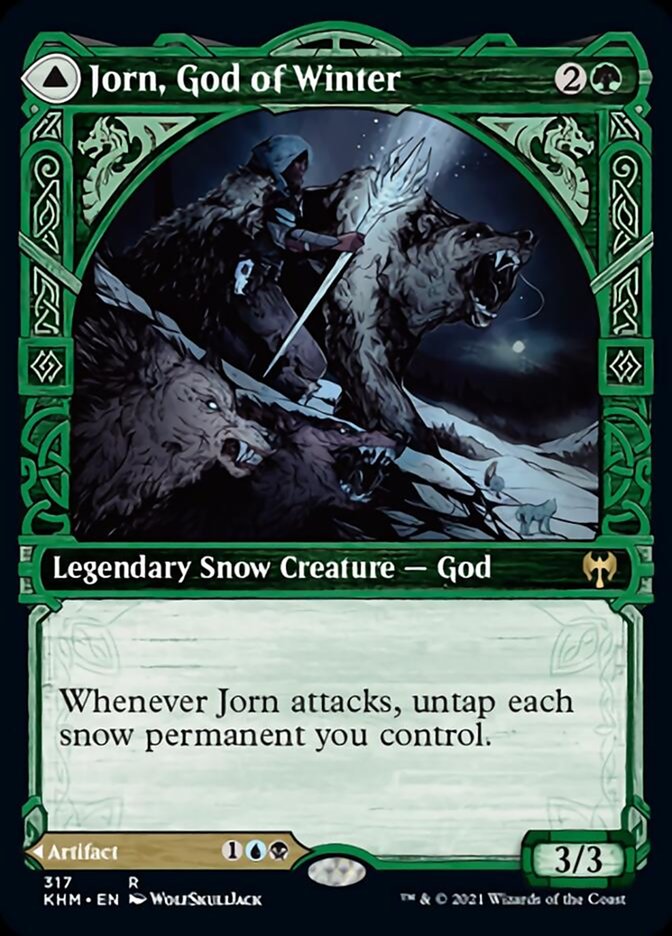 Jorn, God of Winter (Showcase) (KHM-317) - Kaldheim: (Showcase)