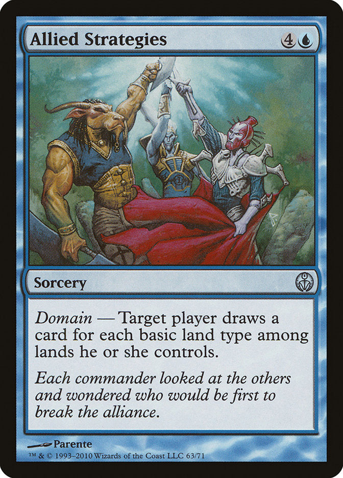 Allied Strategies [Duel Decks: Phyrexia vs. the Coalition] | The CG Realm