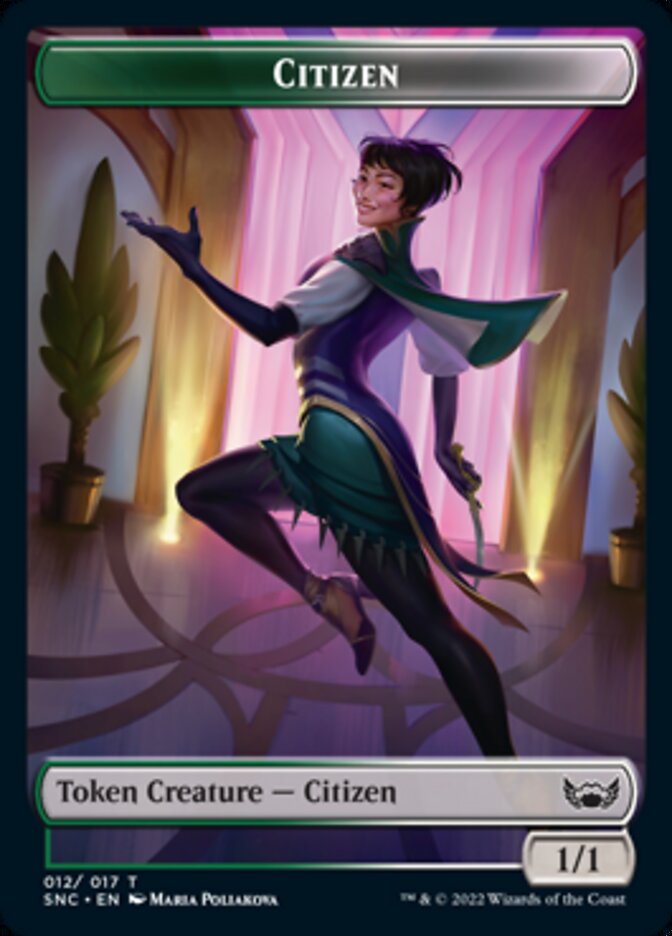Treasure (016) // Citizen Double-Sided Token [Streets of New Capenna Tokens] | The CG Realm