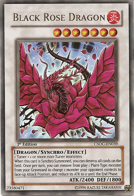 Black Rose Dragon [CSOC-EN039] Ultra Rare | The CG Realm