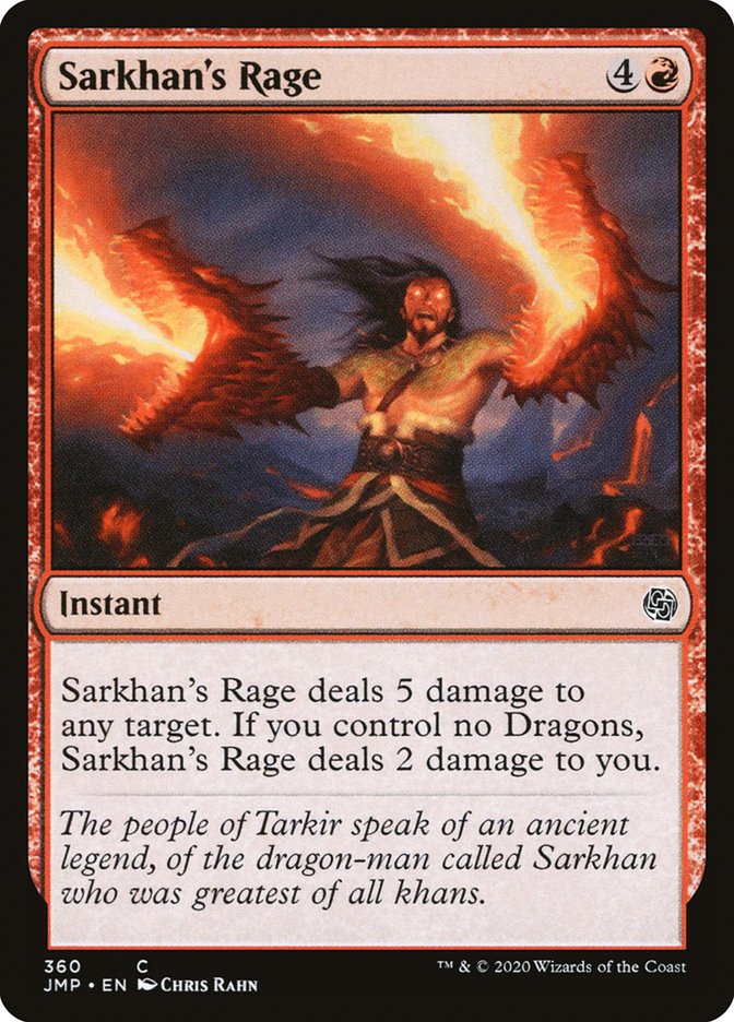 Sarkhan's Rage [Jumpstart] | The CG Realm