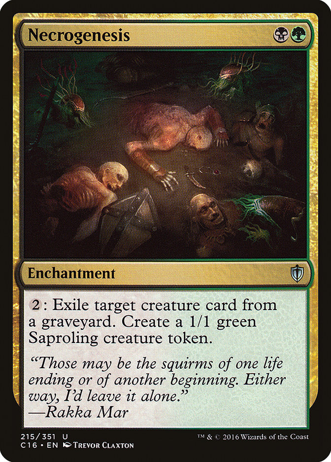 Necrogenesis [Commander 2016] | The CG Realm