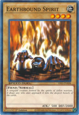 Earthbound Spirit [SS05-ENA08] Common | The CG Realm