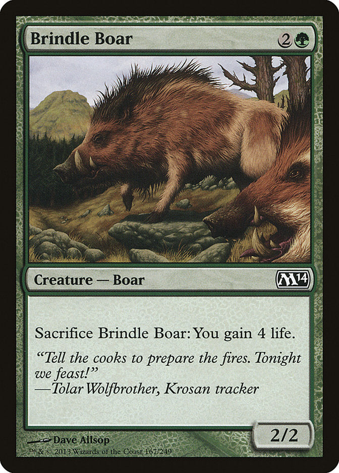 Brindle Boar [Magic 2014] | The CG Realm