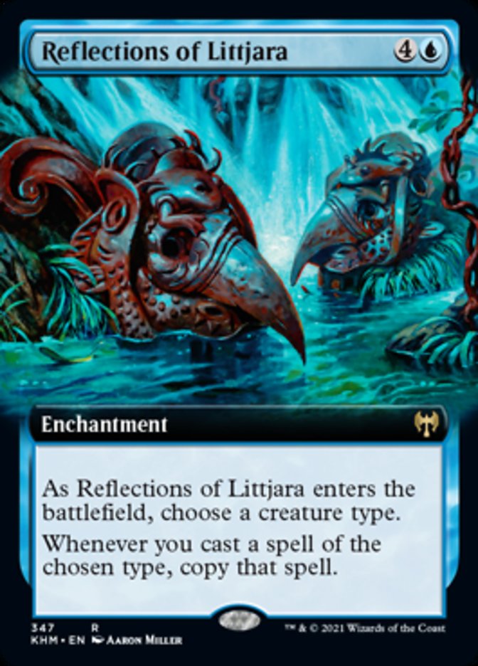Reflections of Littjara (Extended Art) [Kaldheim] | The CG Realm