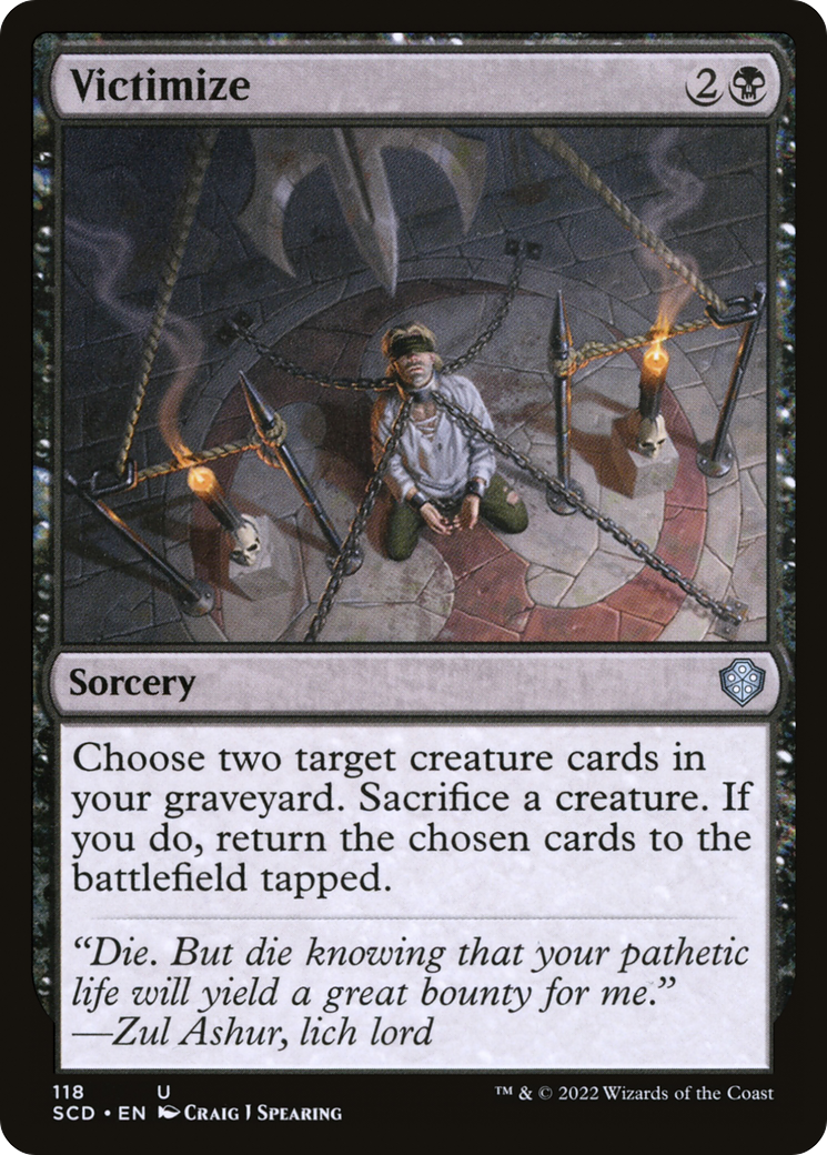 Victimize [Starter Commander Decks] | The CG Realm