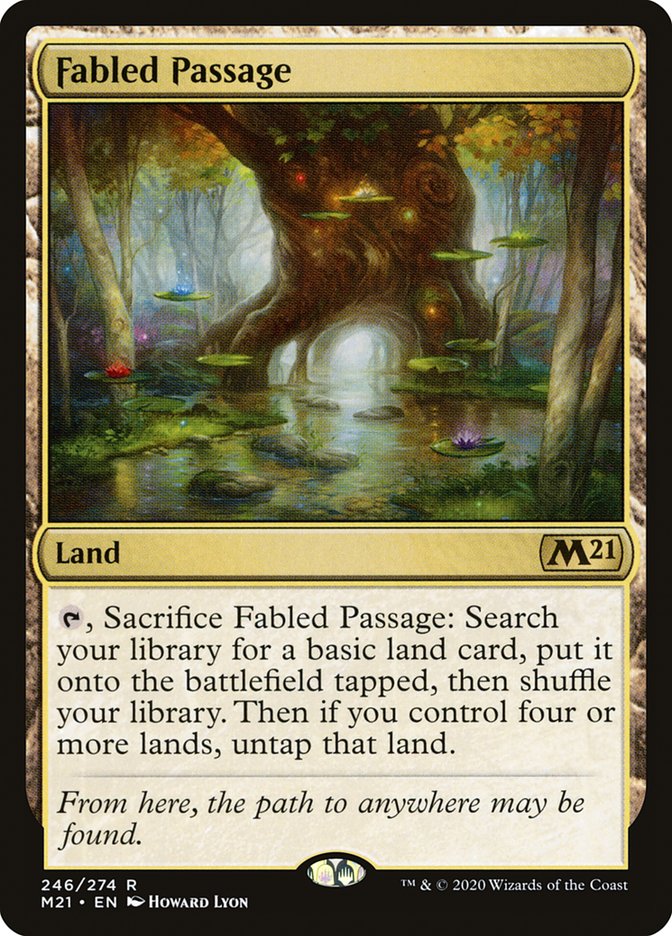 Fabled Passage [Core Set 2021] | The CG Realm