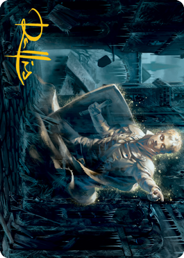 Dennick, Pious Apparition Art Card (Gold-Stamped Signature) [Innistrad: Midnight Hunt Art Series] | The CG Realm