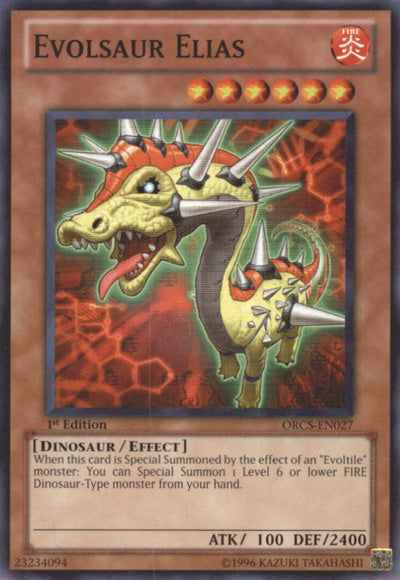 Evolsaur Elias [ORCS-EN027] Common | The CG Realm