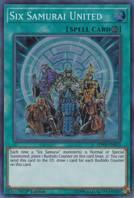 Six Samurai United [SPWA-EN013] Super Rare | The CG Realm