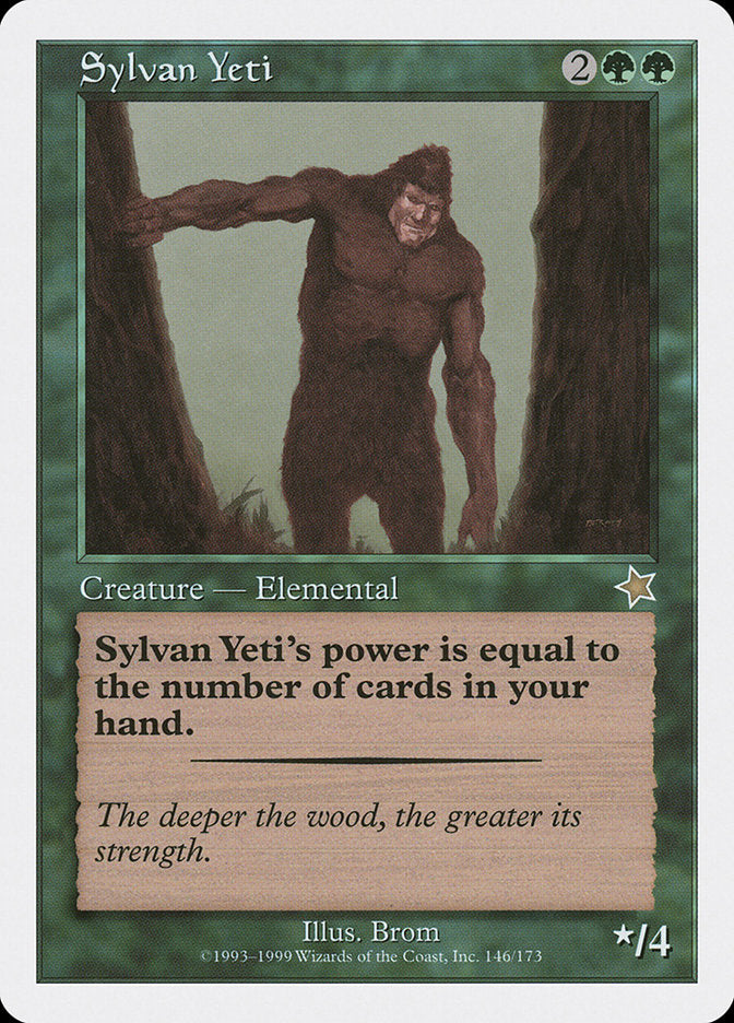 Sylvan Yeti [Starter 1999] | The CG Realm