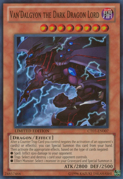 Van'Dalgyon The Dark Dragon Lord [CT07-EN007] Super Rare | The CG Realm