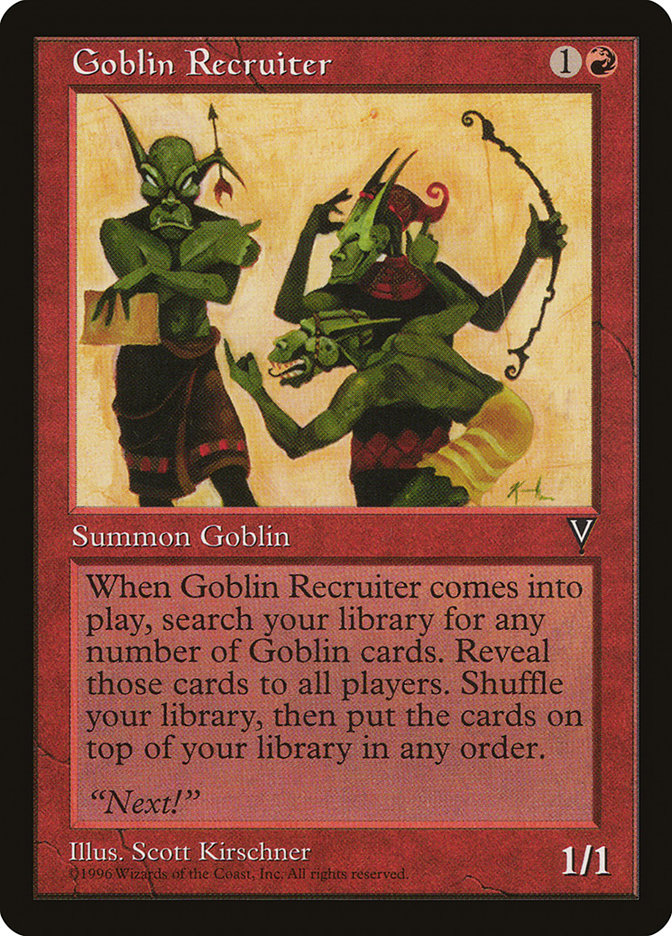 Goblin Recruiter [Visions] | The CG Realm