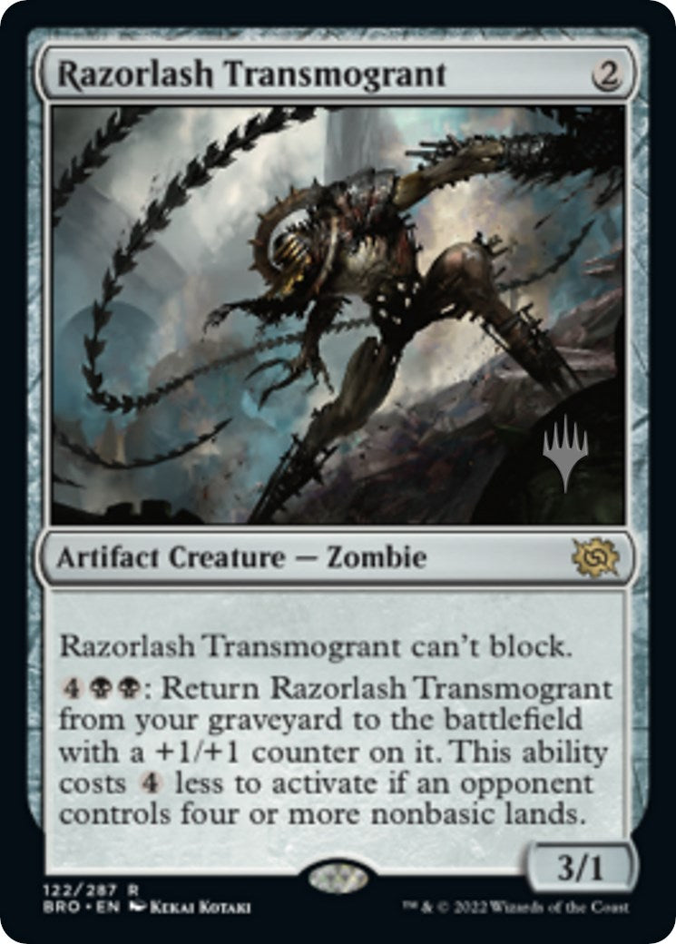Razorlash Transmogrant (Promo Pack) [The Brothers' War Promos] | The CG Realm
