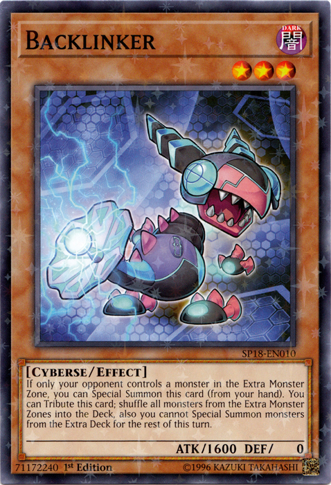 Backlinker [SP18-EN010] Starfoil Rare | The CG Realm