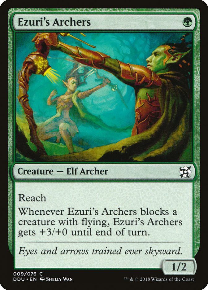 Ezuri's Archers [Duel Decks: Elves vs. Inventors] | The CG Realm