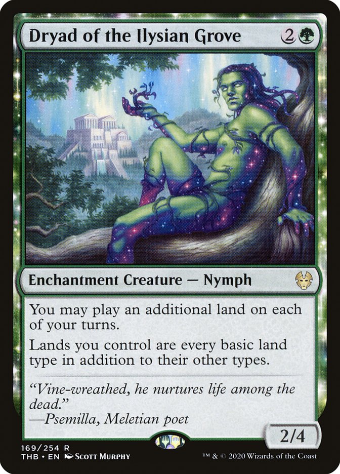 Dryad of the Ilysian Grove [Theros Beyond Death] | The CG Realm