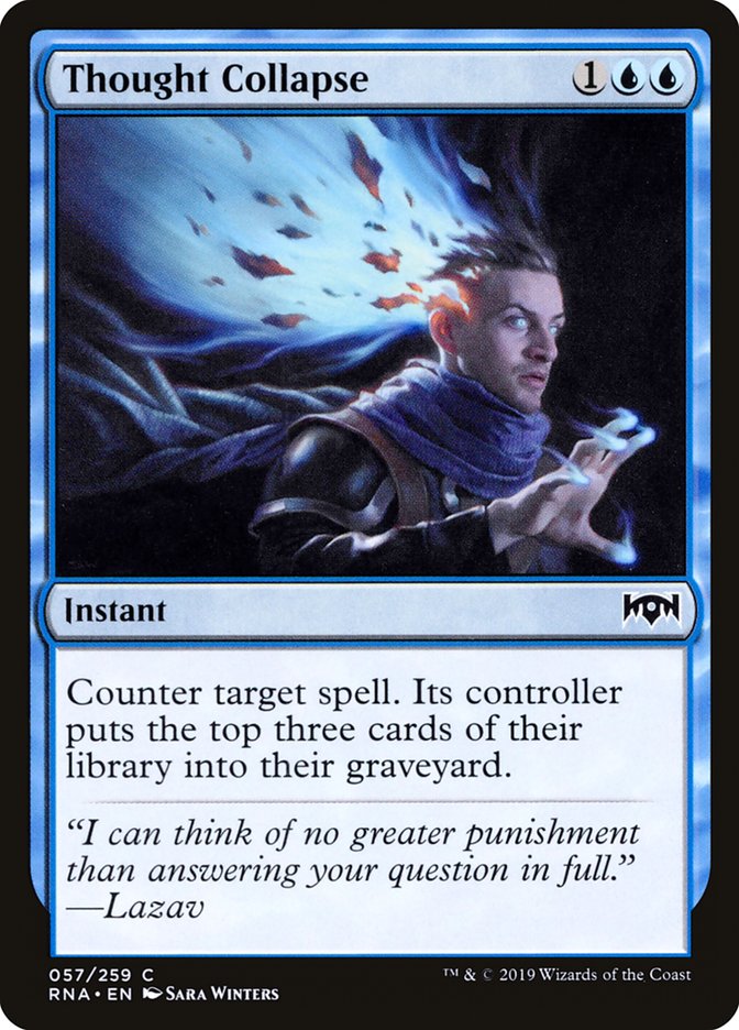 Thought Collapse [Ravnica Allegiance] | The CG Realm