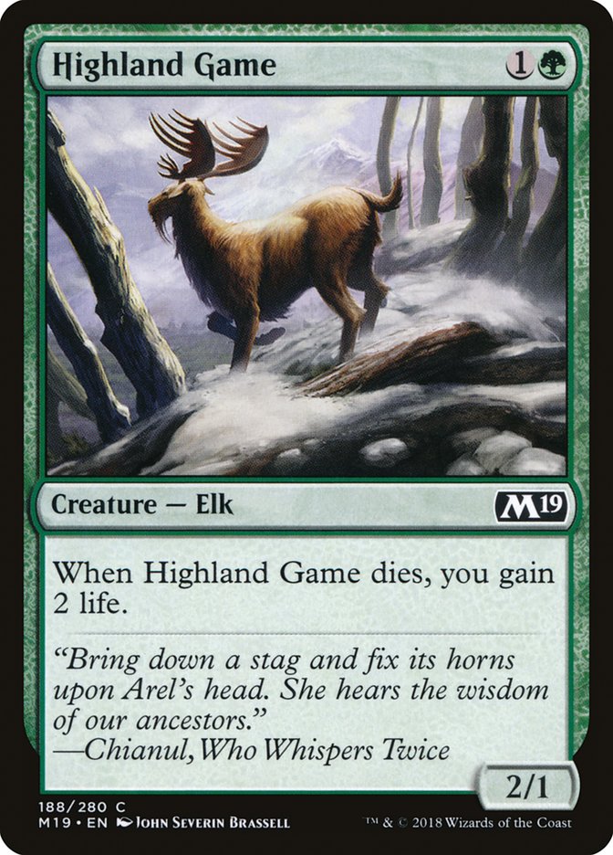 Highland Game [Core Set 2019] | The CG Realm