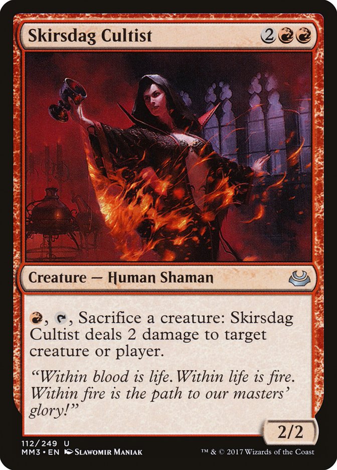 Skirsdag Cultist [Modern Masters 2017] | The CG Realm