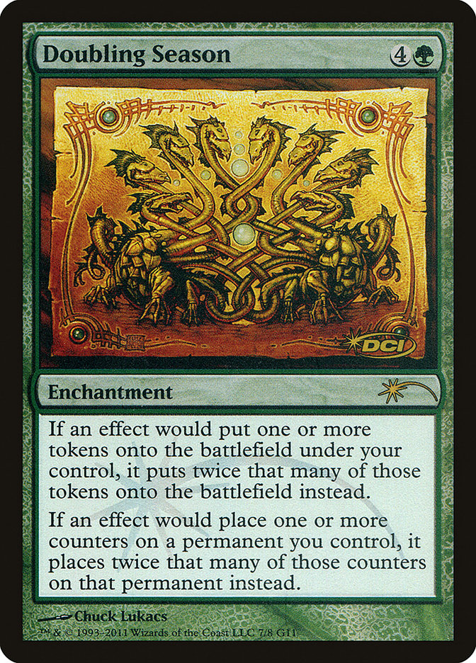 Doubling Season [Judge Gift Cards 2011] | The CG Realm