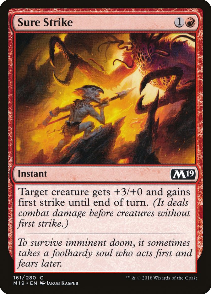 Sure Strike [Core Set 2019] | The CG Realm